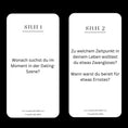 Load image into Gallery viewer, Unser Erstes Date - Digitales Kartendeck (in German)
