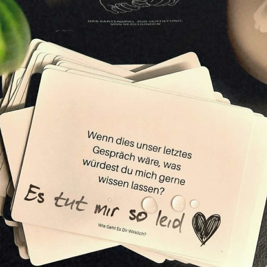 Wie Geht Es Dir Wirklich?™ Karten für tiefe Gespräche
