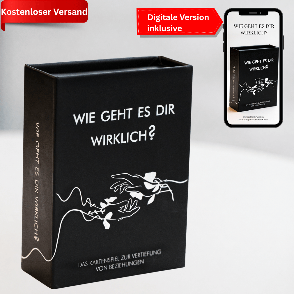 Wie Geht Es Dir Wirklich?™ Karten für tiefe Gespräche