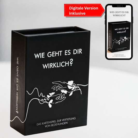 Wie Geht Es Dir Wirklich?™ Karten für tiefe Gespräche